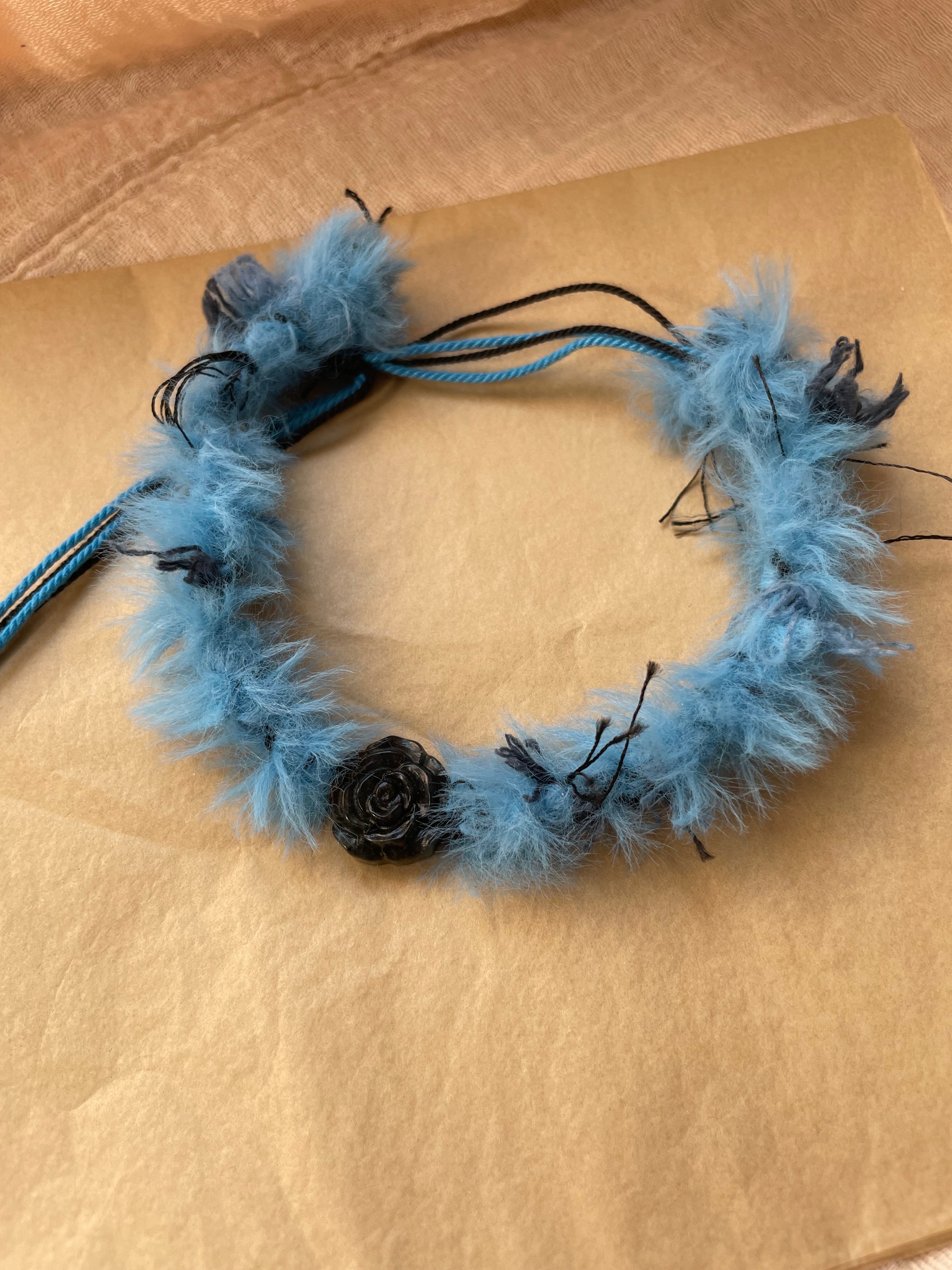 【Choker necklace】Blue Enchantress