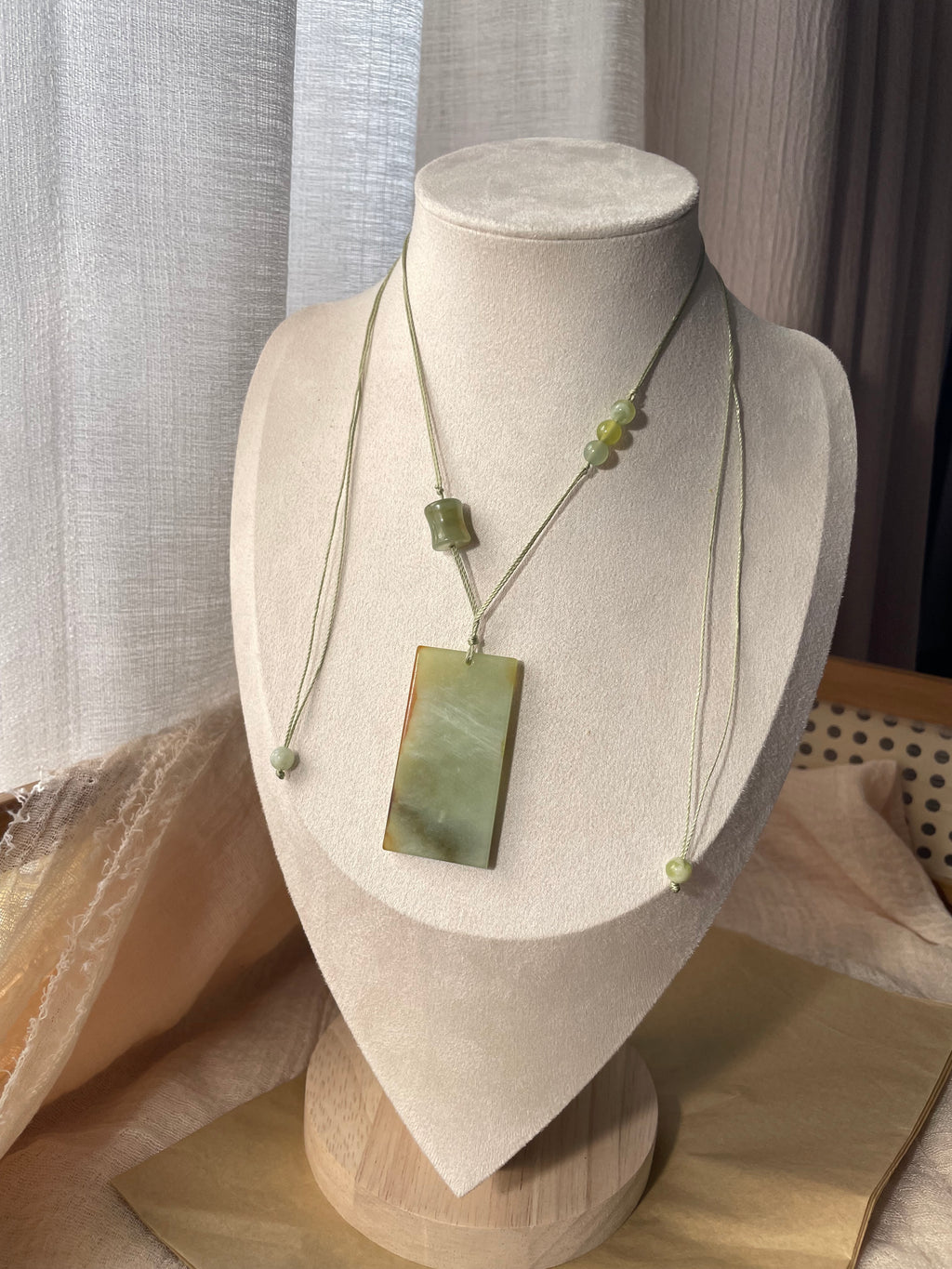 【Defective Plain & Peace Pendant】Verdant Shadow