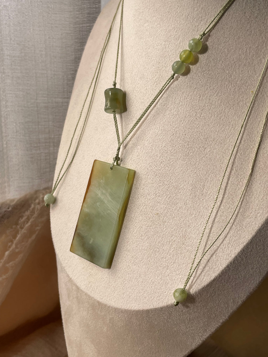 【Defective Plain & Peace Pendant】Verdant Shadow