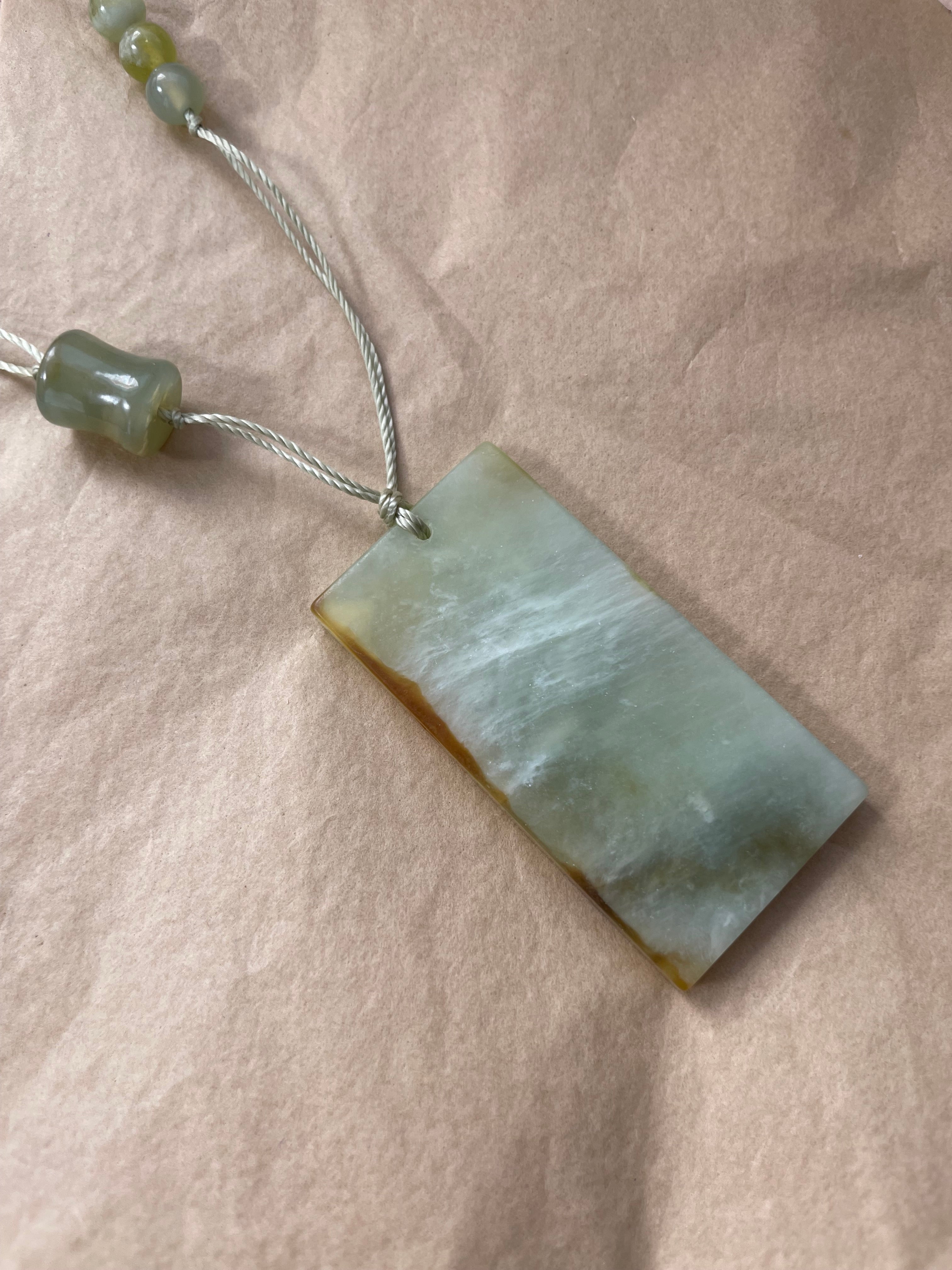 【Defective Plain & Peace Pendant】Verdant Shadow